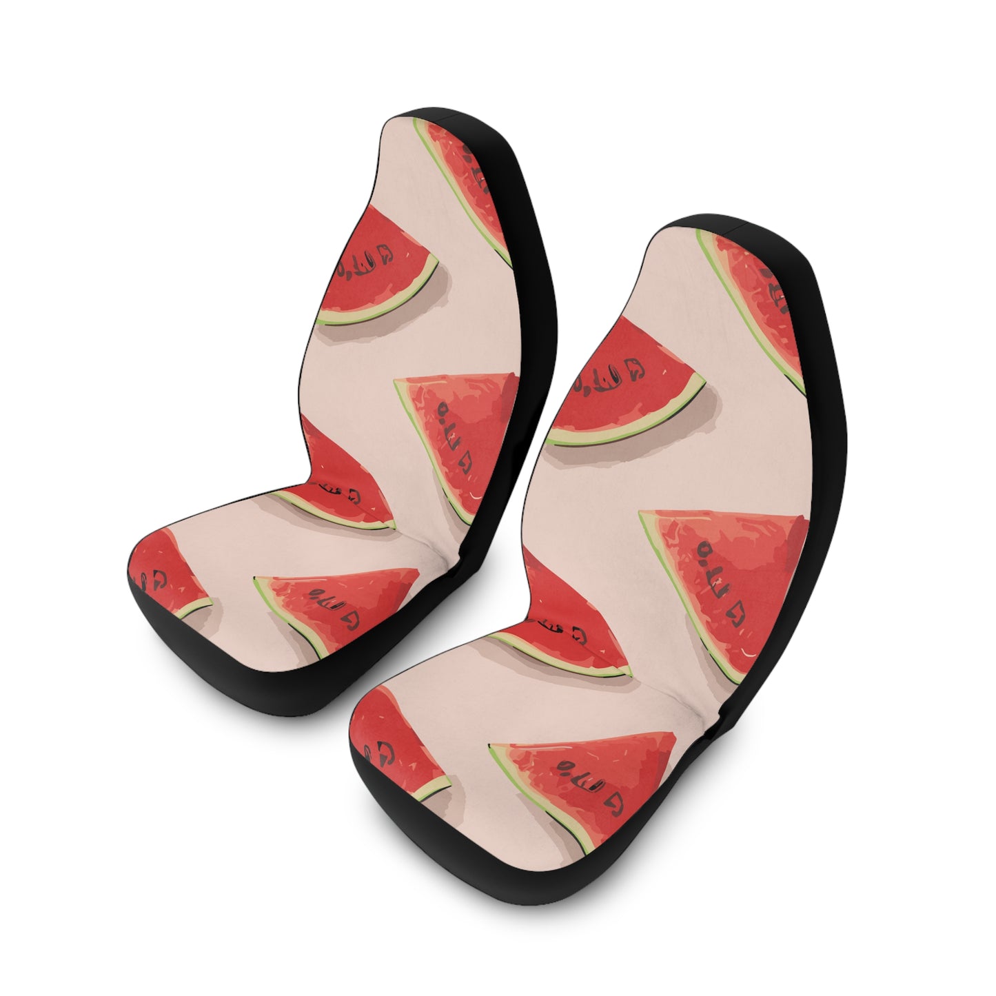Watermelon Car Seat Covers, Cute Auto Accessories, Car Decor, Gift for Her, Personalized Car Interior.
