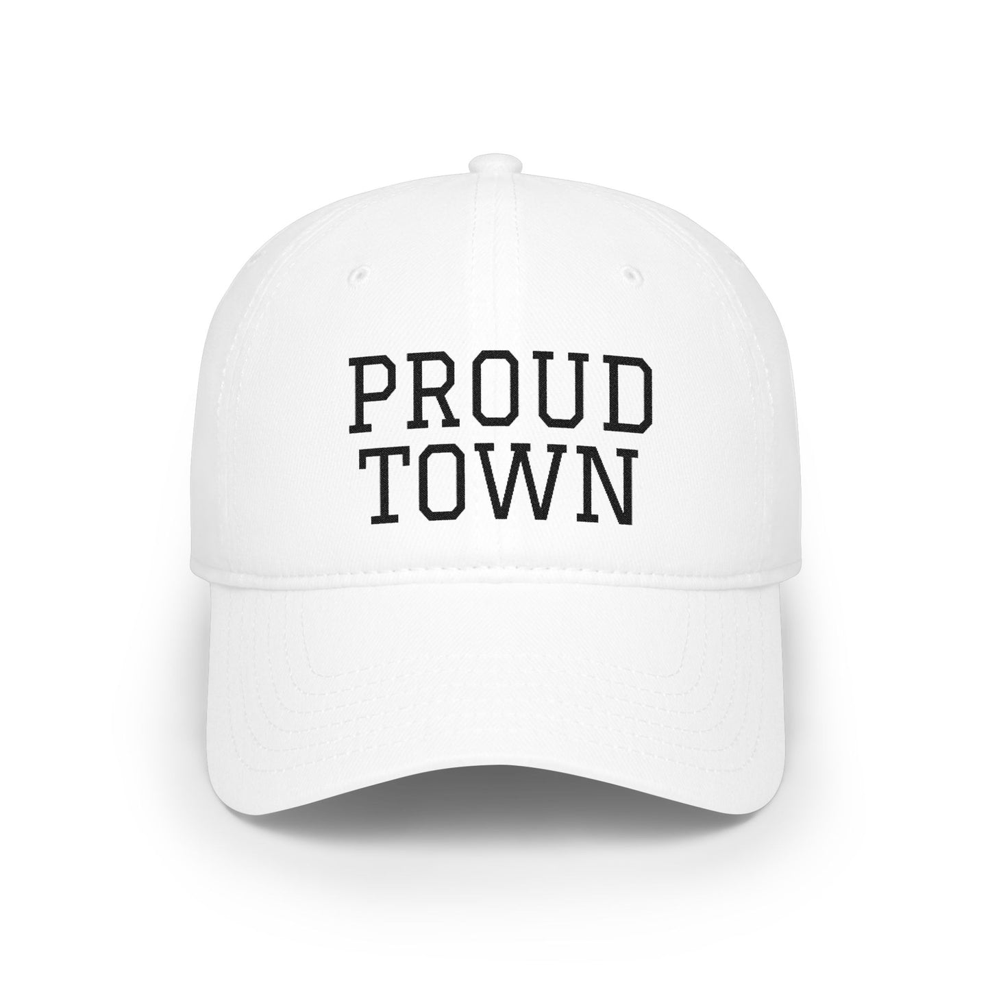 'Proud Town' Baseball Cap. Personalize my Own Embroidered Classic Baseball Hat.
