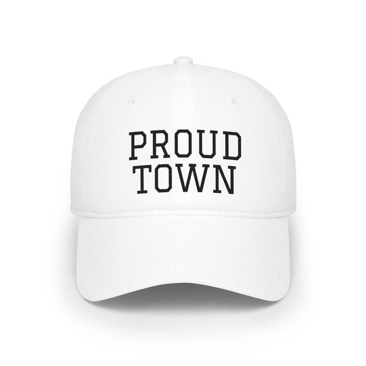 'Proud Town' Baseball Cap. Personalize my Own Embroidered Classic Baseball Hat.