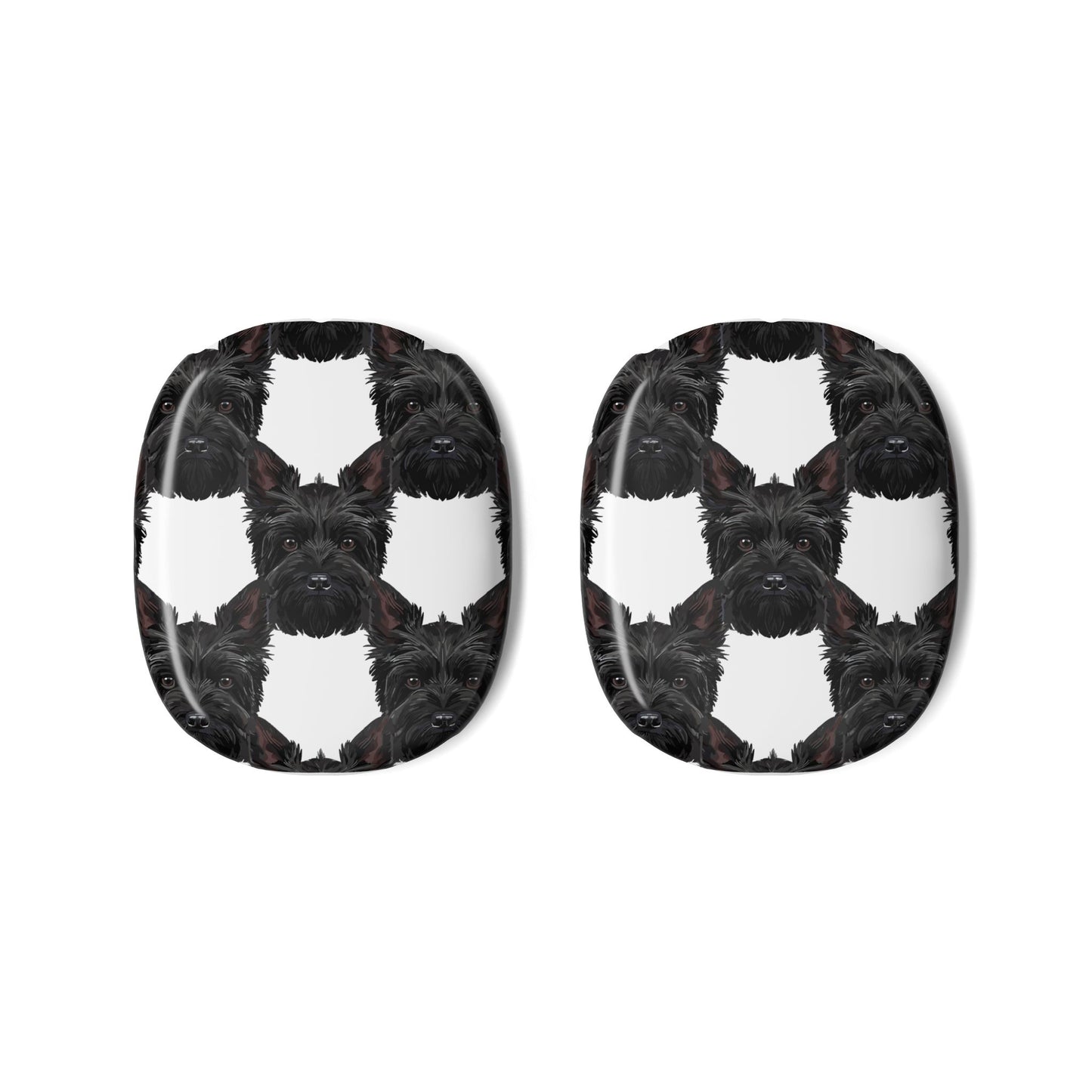 Scottish Terrier Design. AirPods Max Shell Case, Unique Gift Idea for Dog Lovers. Protective cases.