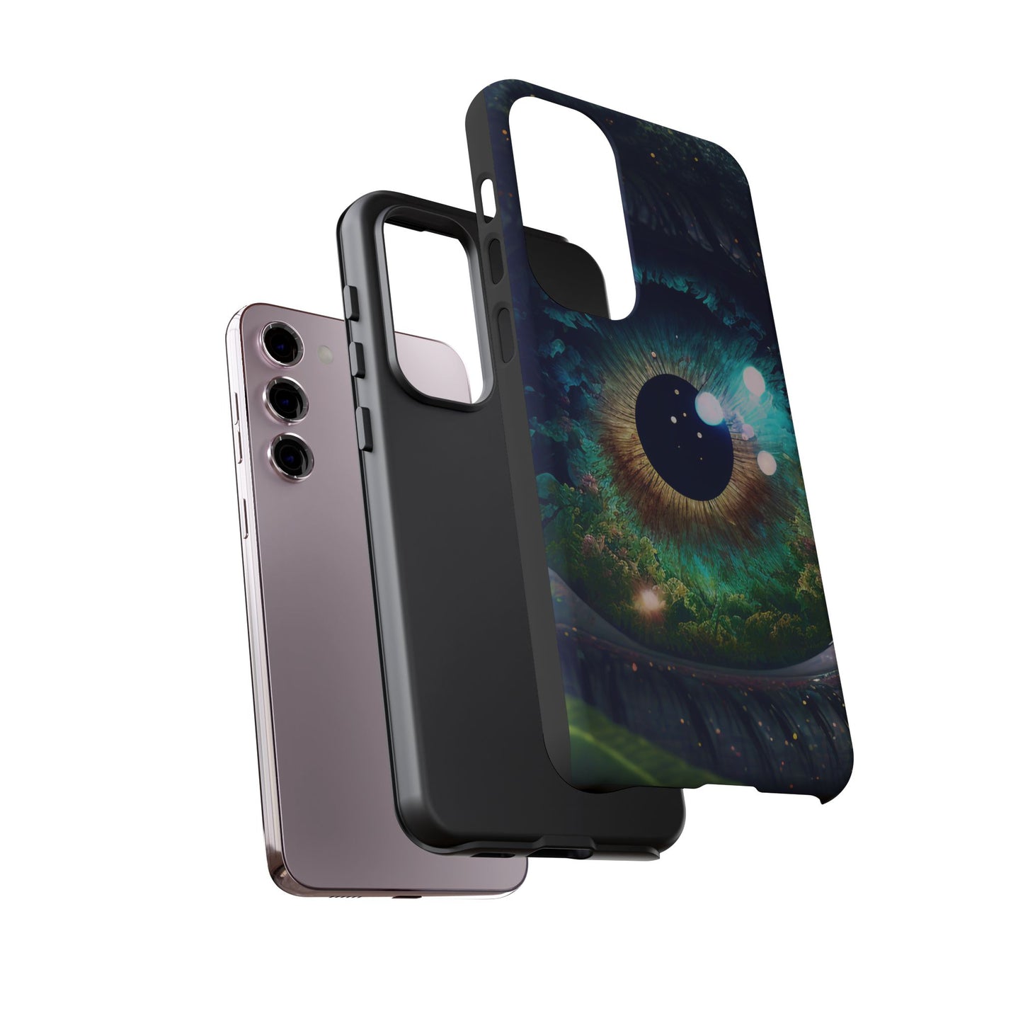 Eye-Catching Phone Case, Artistic Mobile Cover, Unique Gift for Tech Lovers, Durable Protection, Perfect for Birthdays, Holidays