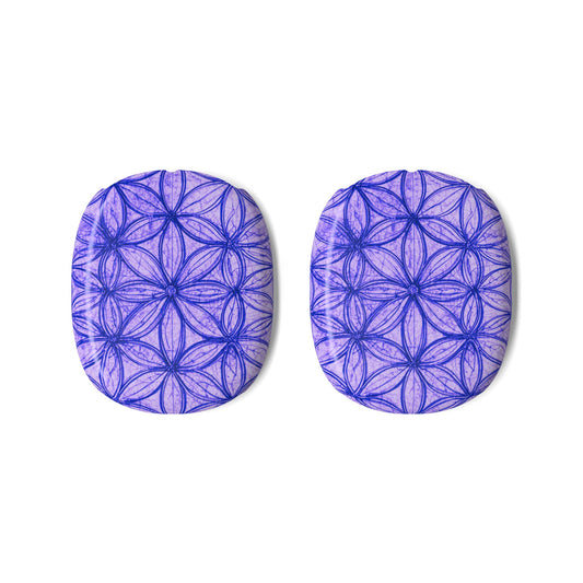 Boho Floral AirPods Max Shell Case, Personalized Earphone Protection, Gift for Music Lovers, Trendy Tech Accessory, Unique Gift Idea