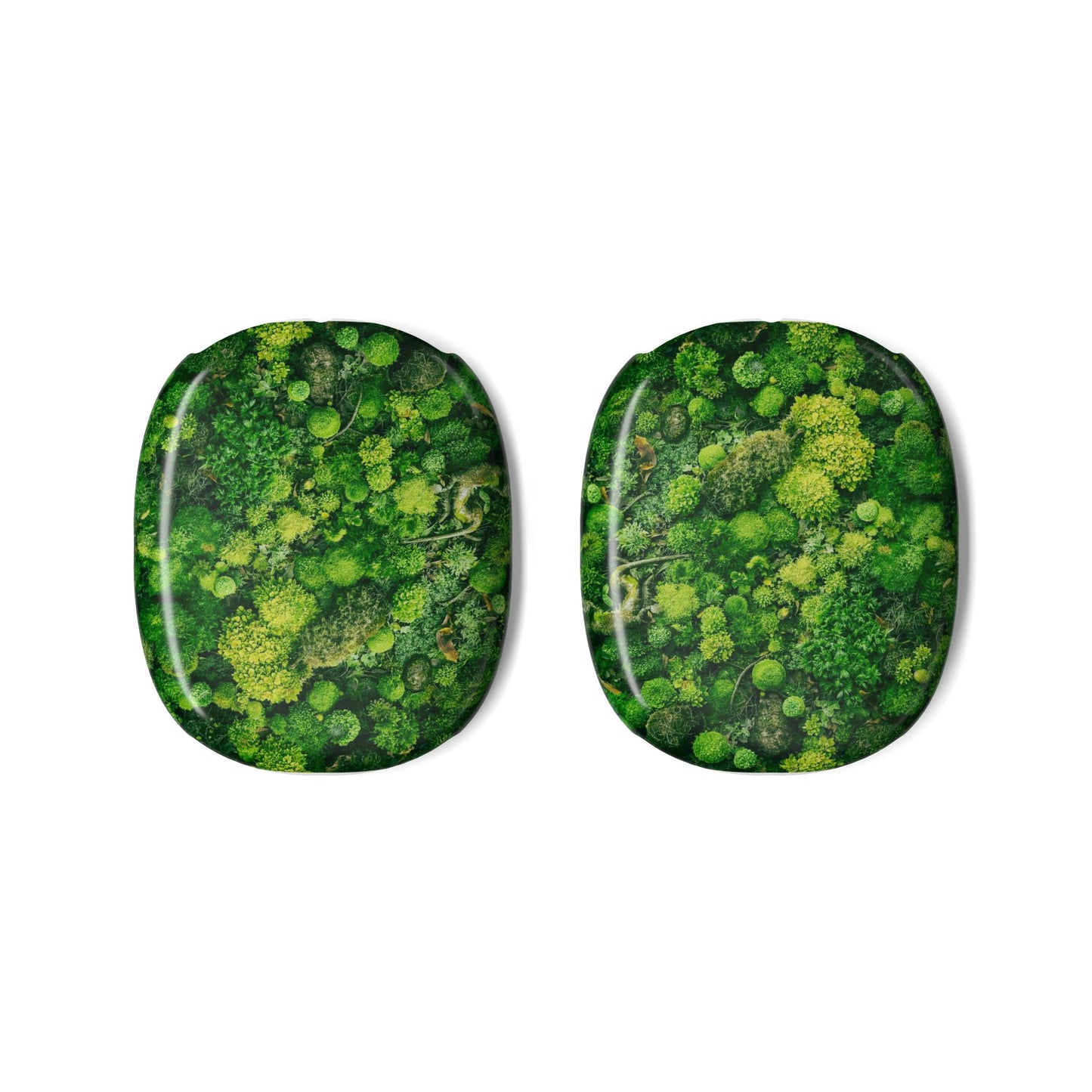 Moss Garden Design. AirPods Max Shell Case, Personalized Earphone Protection, Gift for Music Lovers, Trendy Tech Accessory, Unique Gift Idea