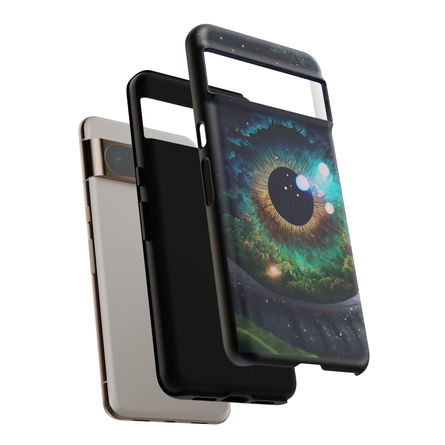 Eye-Catching Phone Case, Artistic Mobile Cover, Unique Gift for Tech Lovers, Durable Protection, Perfect for Birthdays, Holidays