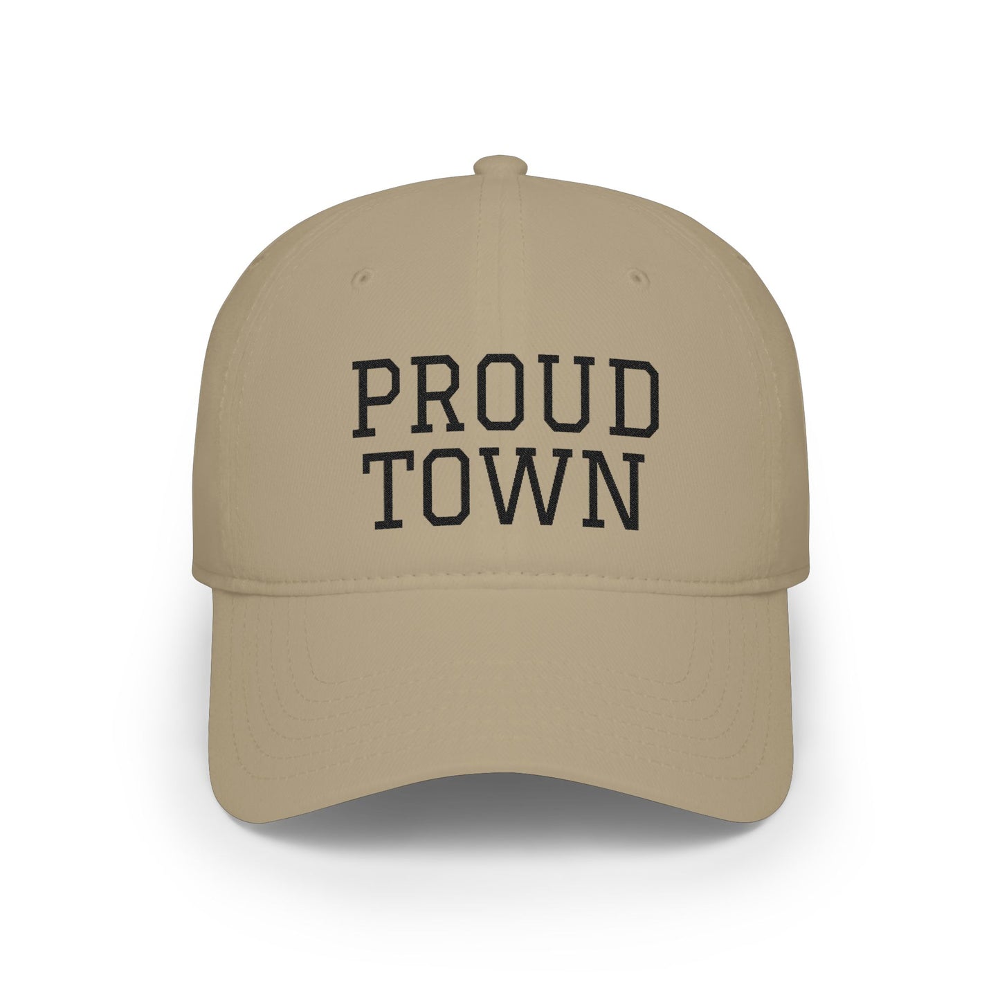'Proud Town' Baseball Cap. Personalize my Own Embroidered Classic Baseball Hat.
