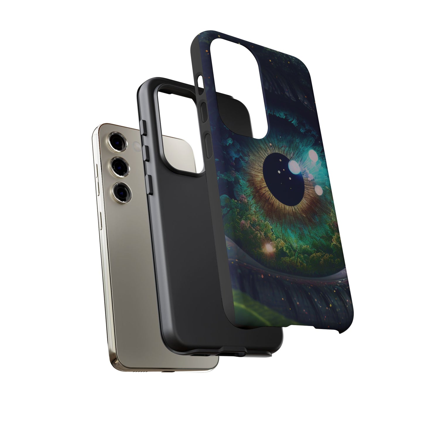 Eye-Catching Phone Case, Artistic Mobile Cover, Unique Gift for Tech Lovers, Durable Protection, Perfect for Birthdays, Holidays