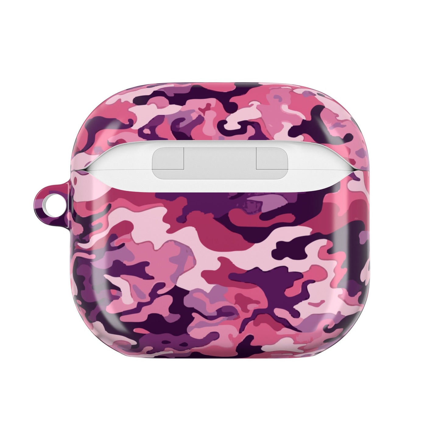Pink Camo AirPod Case, Trendy AirPods Cover, Gift for Music Lovers, Unique Tech Accessory, Cute Protective Case.
