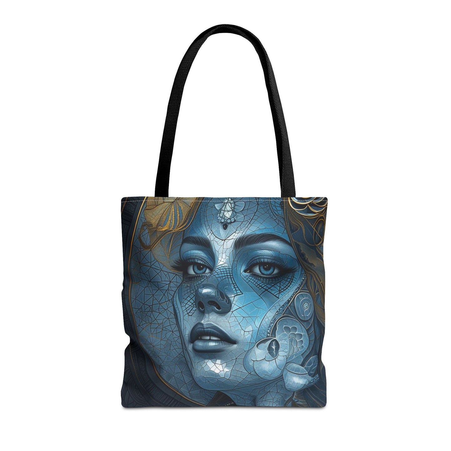 Gothic Girl Tote Bag, Halloween, Gothic Fashion, Everyday Use, Gift for Her, Eco-Friendly Bag.