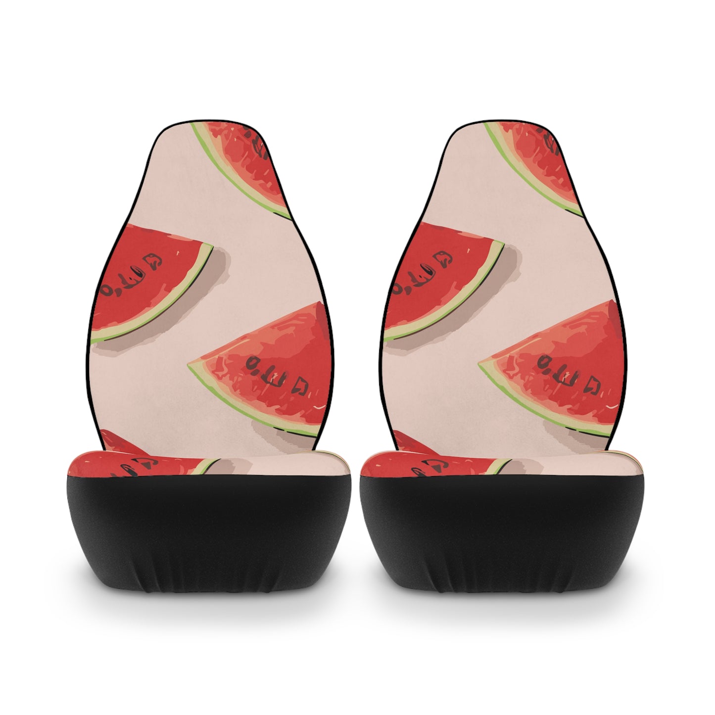 Watermelon Car Seat Covers, Cute Auto Accessories, Car Decor, Gift for Her, Personalized Car Interior.