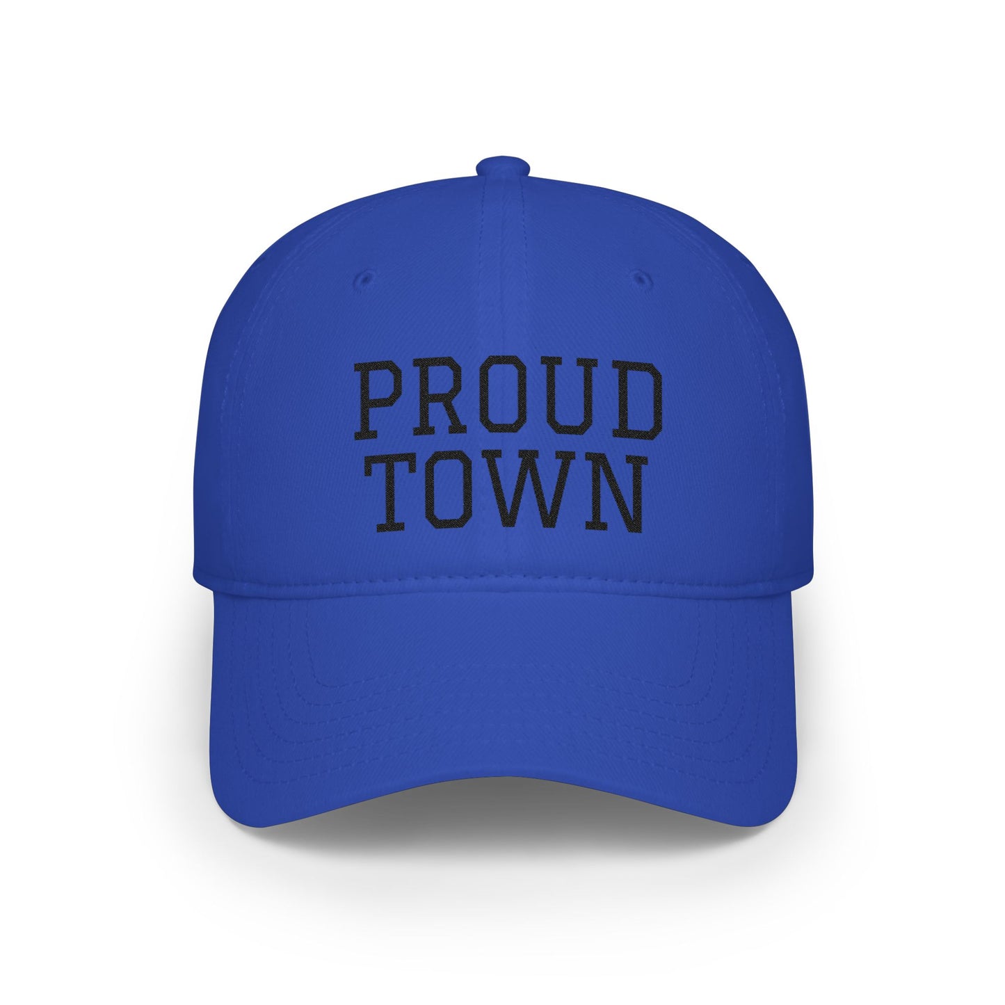 'Proud Town' Baseball Cap. Personalize my Own Embroidered Classic Baseball Hat.