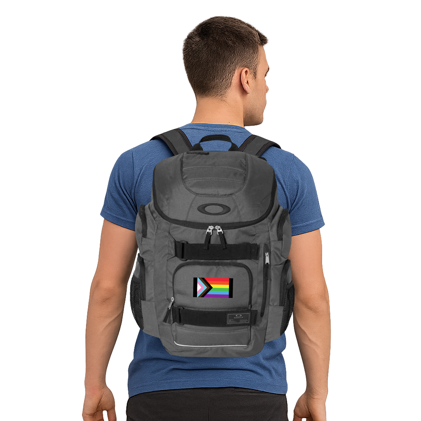 Gay Pride Flag Bag - Camo, Forged Iron or Black out. Oakley 30L Backpack.