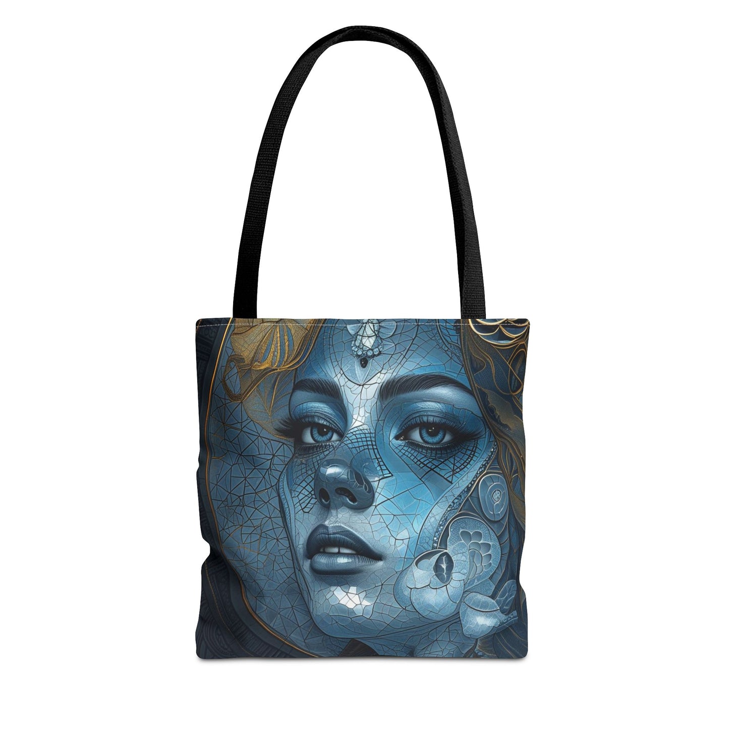 Gothic Girl Tote Bag, Halloween, Gothic Fashion, Everyday Use, Gift for Her, Eco-Friendly Bag.