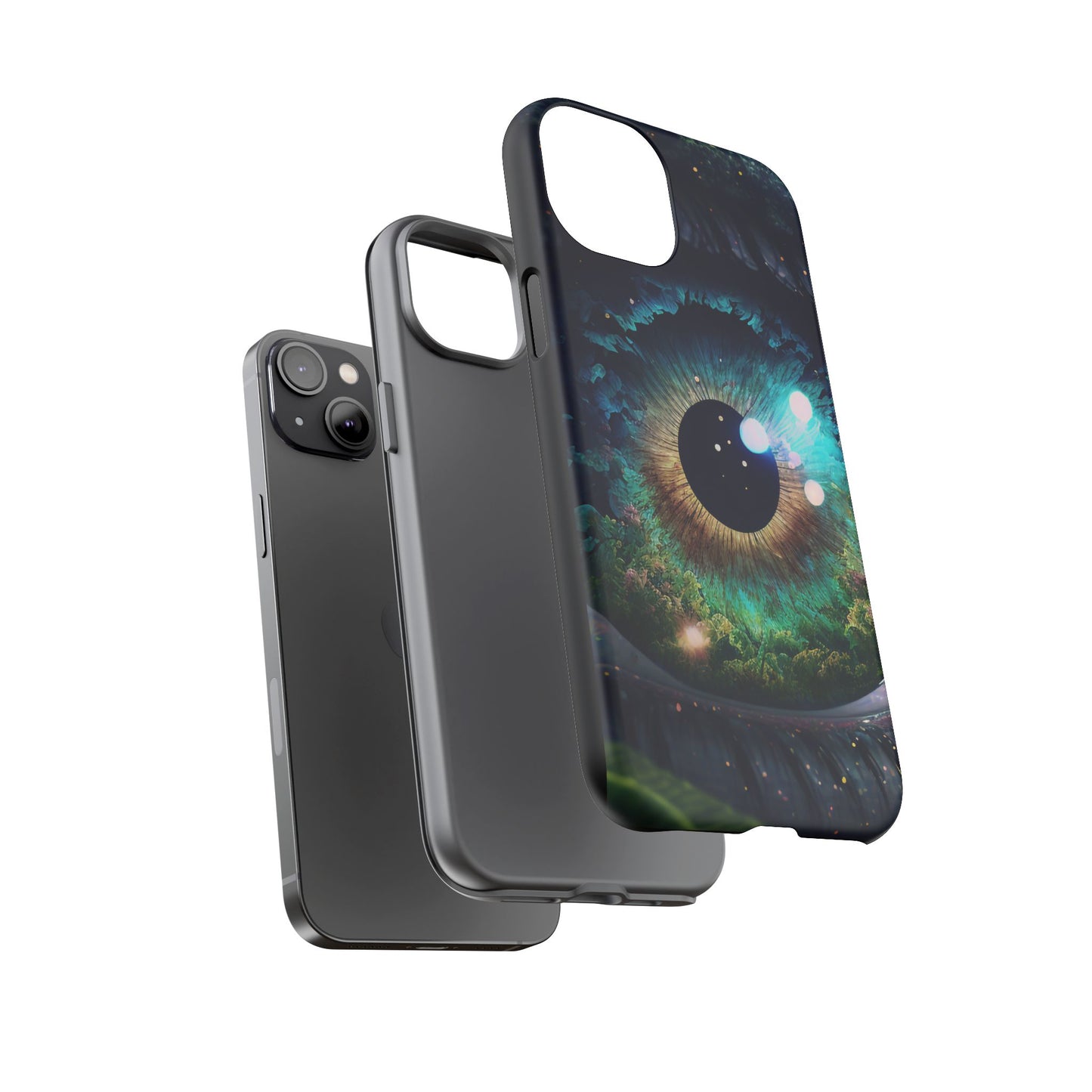 Eye-Catching Phone Case, Artistic Mobile Cover, Unique Gift for Tech Lovers, Durable Protection, Perfect for Birthdays, Holidays