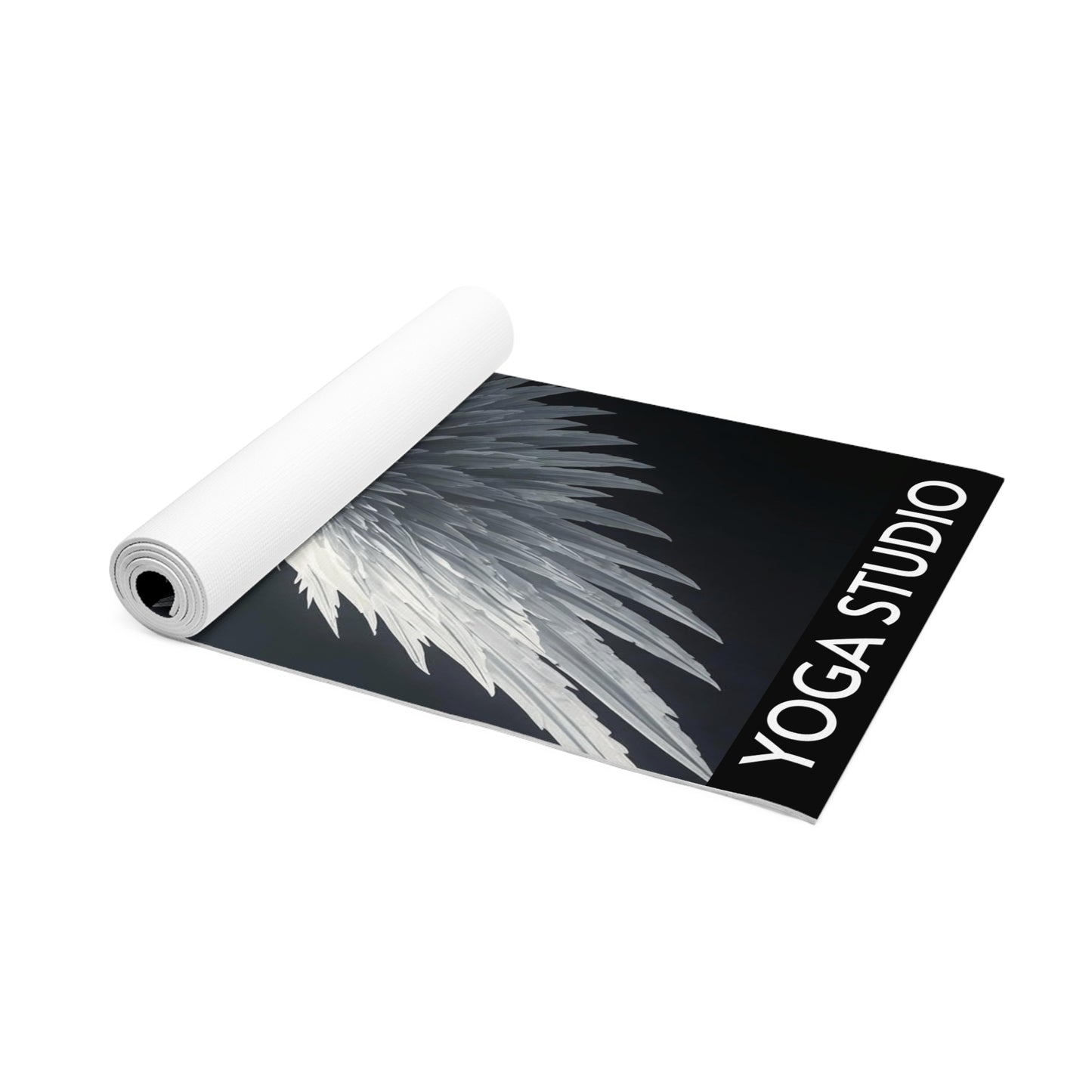 Angel Wings Quality Yoga Mat. Luxury Soft Gift for Yoga Lovers, Fitness Enthusiasts, Comfy Exercise mat.