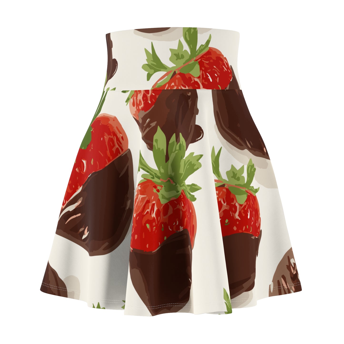 Chocolate-Dipped Strawberry Skater Skirt, Cute Summer Skirt, Fashionable AOP Skirt, Perfect for Parties and Casual Outings, Stylish [...]