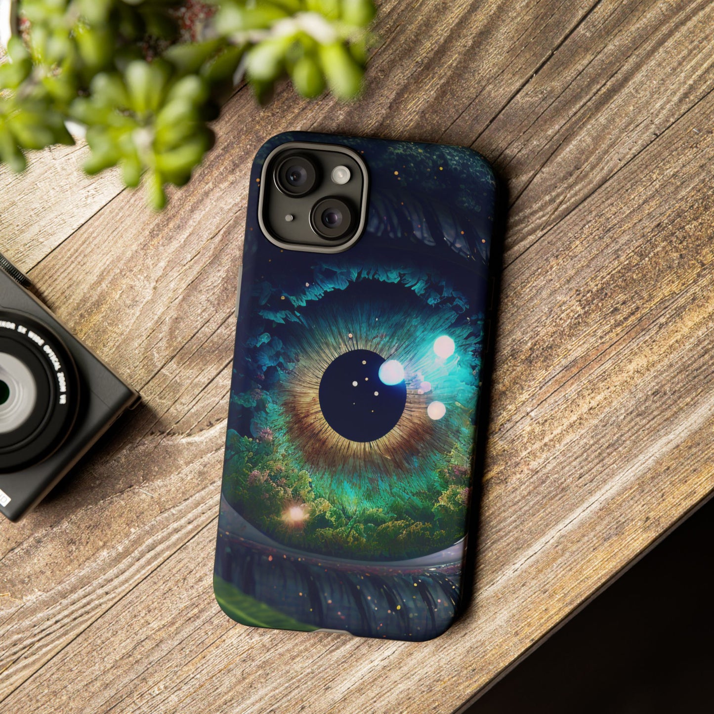 Eye-Catching Phone Case, Artistic Mobile Cover, Unique Gift for Tech Lovers, Durable Protection, Perfect for Birthdays, Holidays