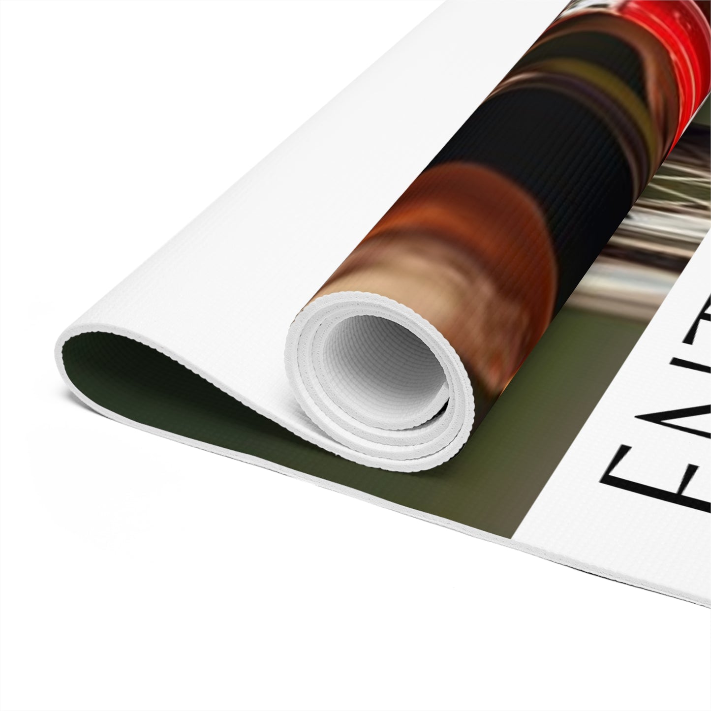 Yoga Mat with Dachshund Design. Personalized Gift for Yoga Lovers, Fun Fitness Exercise mat.