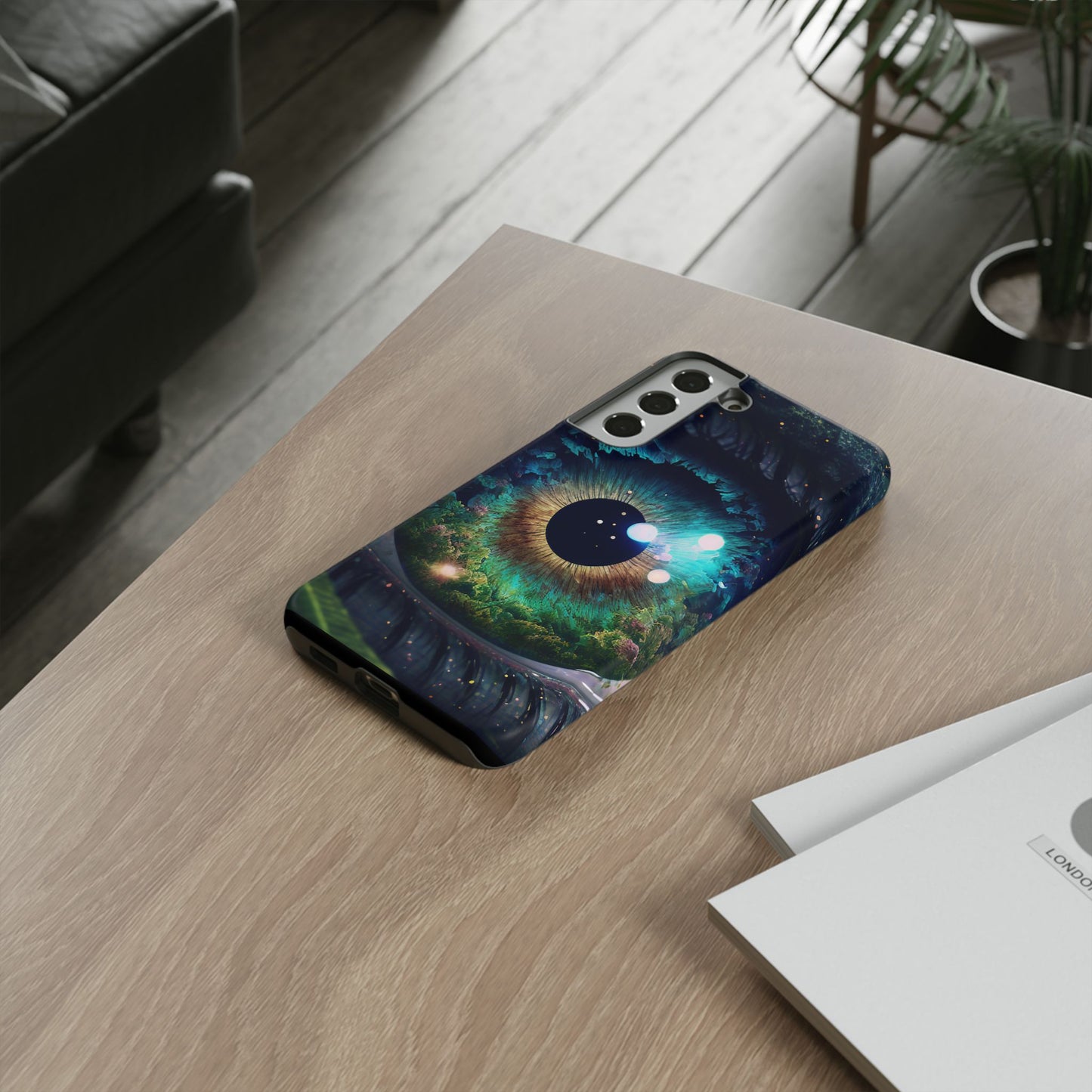 Eye-Catching Phone Case, Artistic Mobile Cover, Unique Gift for Tech Lovers, Durable Protection, Perfect for Birthdays, Holidays