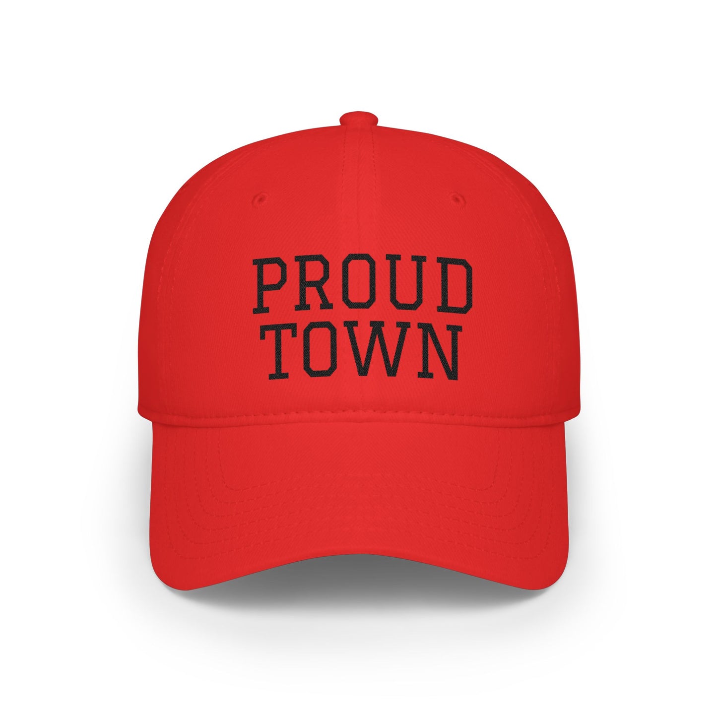 'Proud Town' Baseball Cap. Personalize my Own Embroidered Classic Baseball Hat.