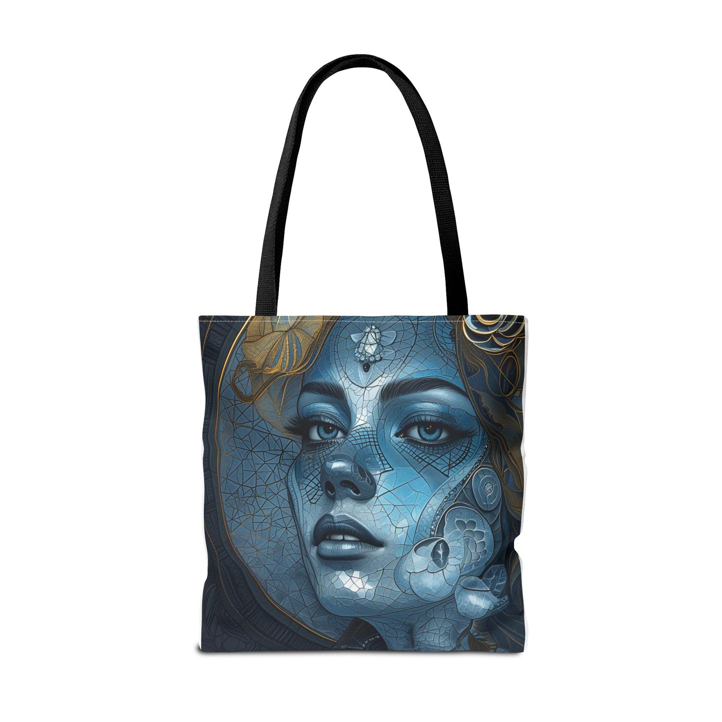 Gothic Girl Tote Bag, Halloween, Gothic Fashion, Everyday Use, Gift for Her, Eco-Friendly Bag.