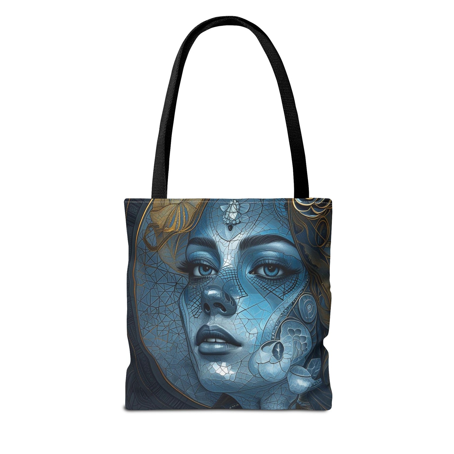 Gothic Girl Tote Bag, Halloween, Gothic Fashion, Everyday Use, Gift for Her, Eco-Friendly Bag.