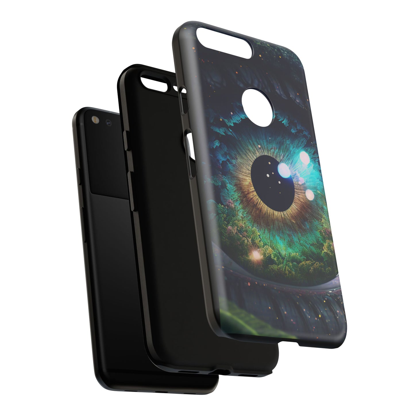 Eye-Catching Phone Case, Artistic Mobile Cover, Unique Gift for Tech Lovers, Durable Protection, Perfect for Birthdays, Holidays