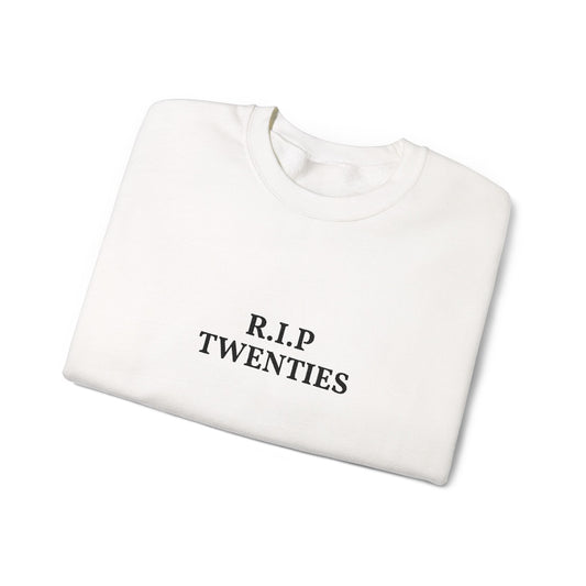 R.I.P "MY OWN TEXT" Embroidery Sweatshirt. Personalizable Clothing.