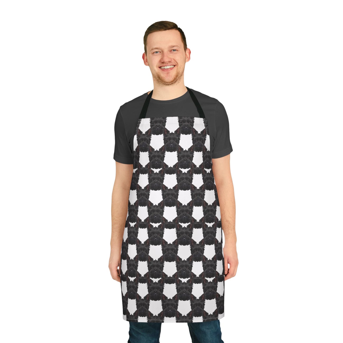 Scottish Terrier Apron Design, Fun Cooking Gear for Home Chefs, Gift for Foodies, Birthday Cooking Essentials, Chef Apron for Holidays
