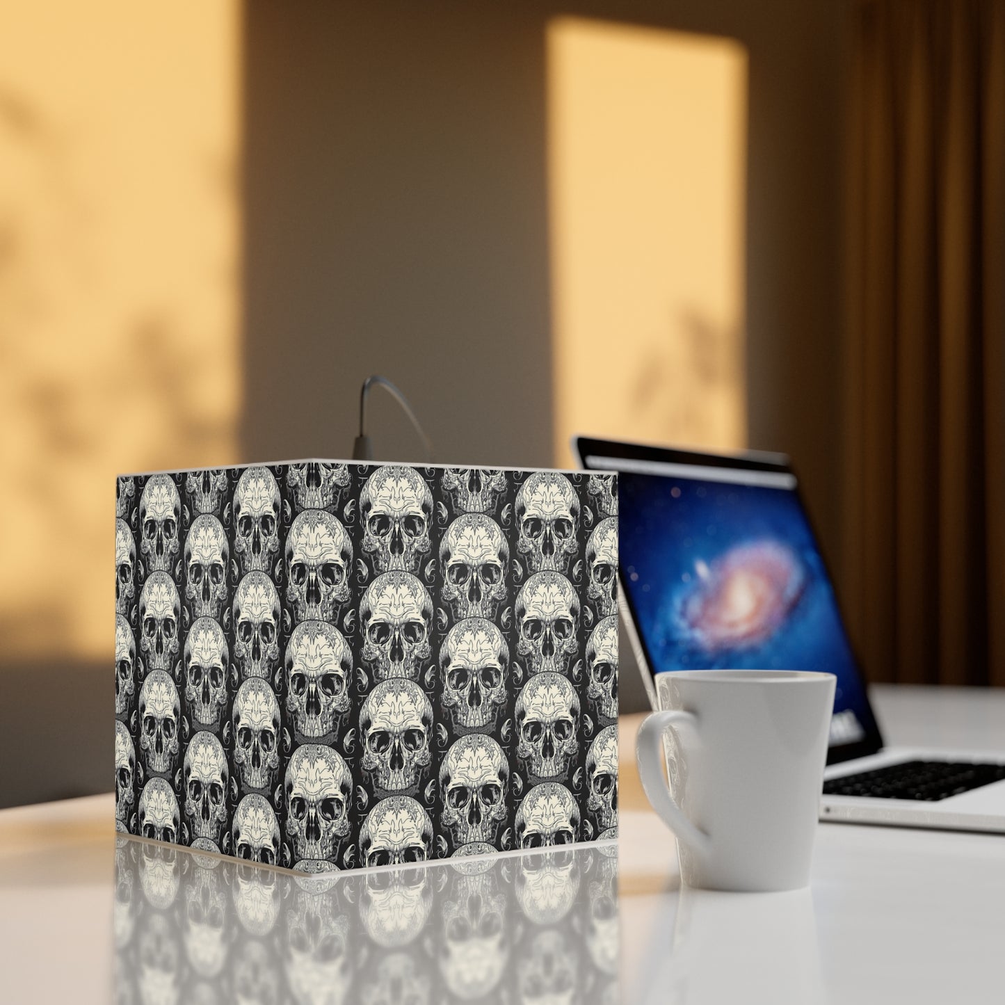 Personalizable Light Cube Lamp. Add your OWN LOGO or IMAGES to ALL 6 sides!